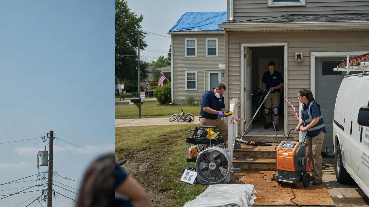 Water Damage Repair in Saint Petersburg, PA near me